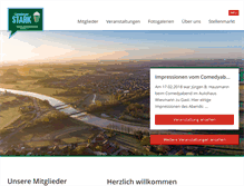 Tablet Screenshot of gewerbe-und-handwerkerverein.de